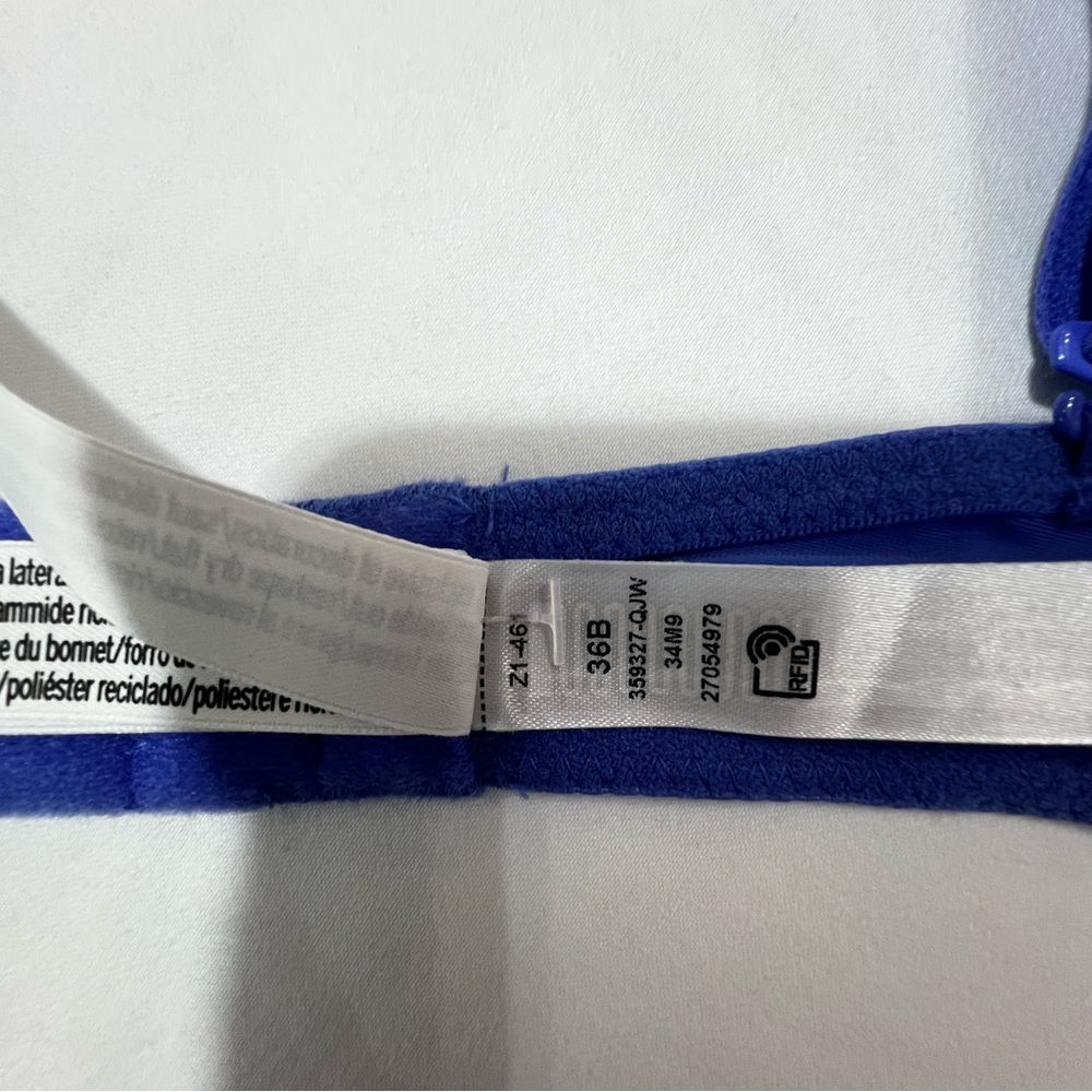 PINK Victoria's Secret Wear Everywhere Lightly Lined Tshirt Bra 36B Cornflower - Picture 7 of 11